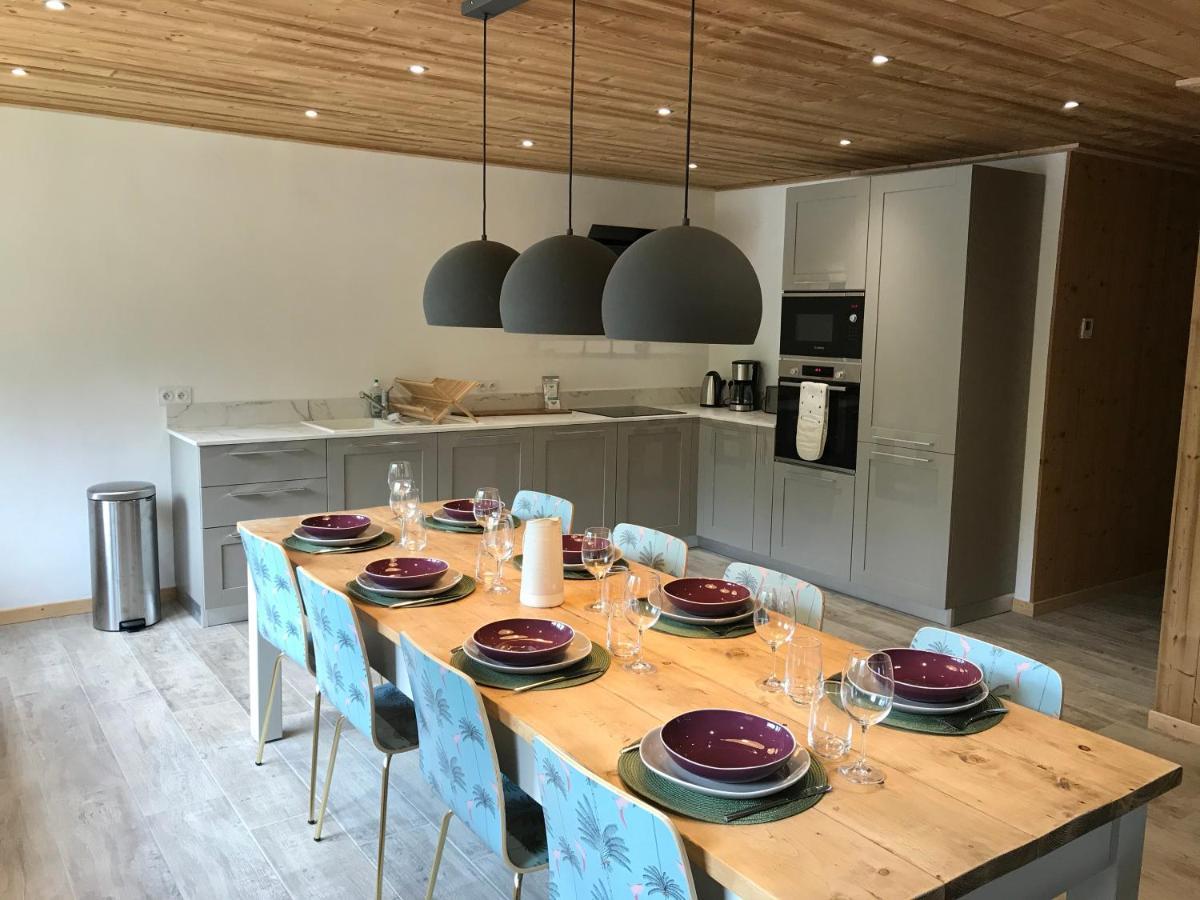 La Maison du Hérisson Samoëns Esterno foto